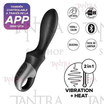 Heat Climax vibrador con funcion calor y control via app